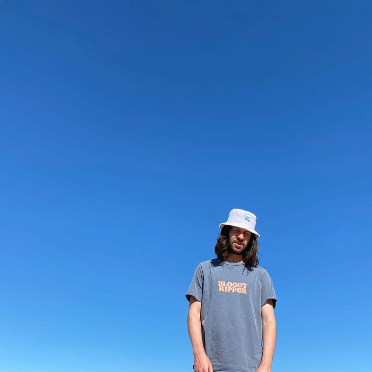 Bloody Ripper Slang Tee In Navy