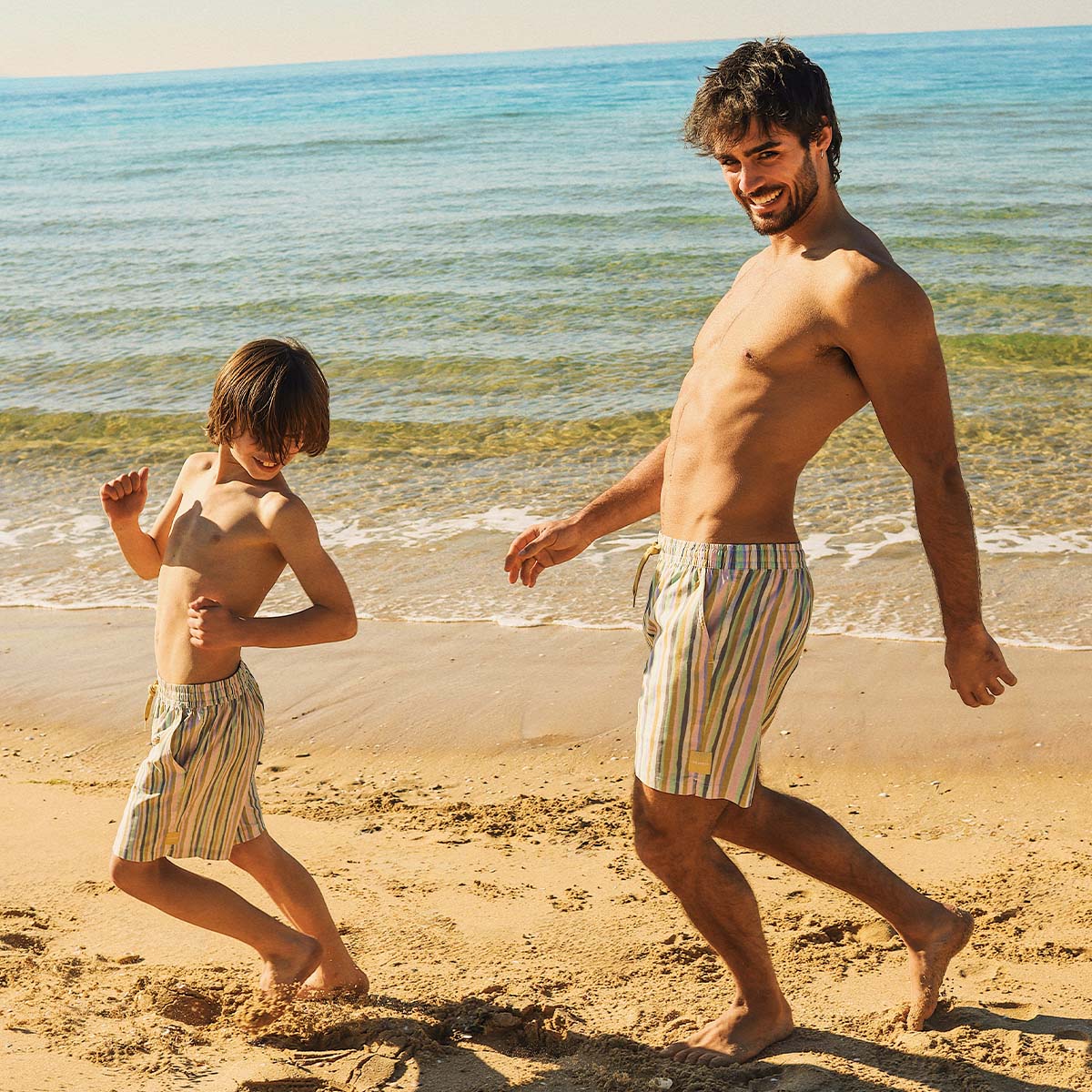 Clinkers Everyday Shorts in Multi Stripe