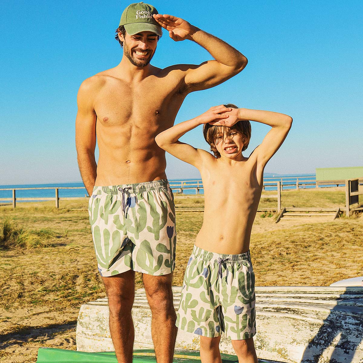 Pablo Prickles Everyday Shorts in Ecru