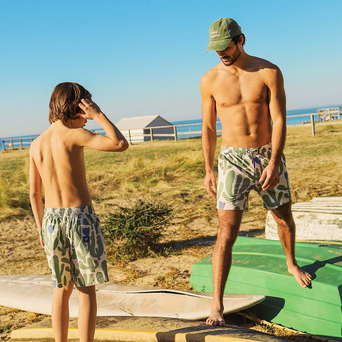 Pablo Prickles Everyday Shorts in Ecru