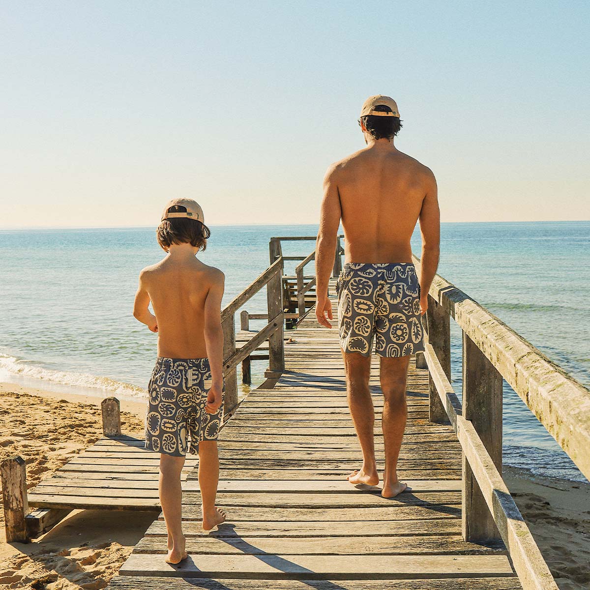 Sunburst Everyday Shorts in Charcoal