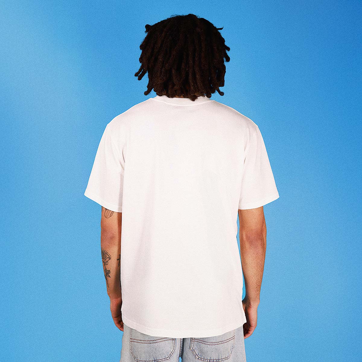 Lucky Duck Slang Tee in White