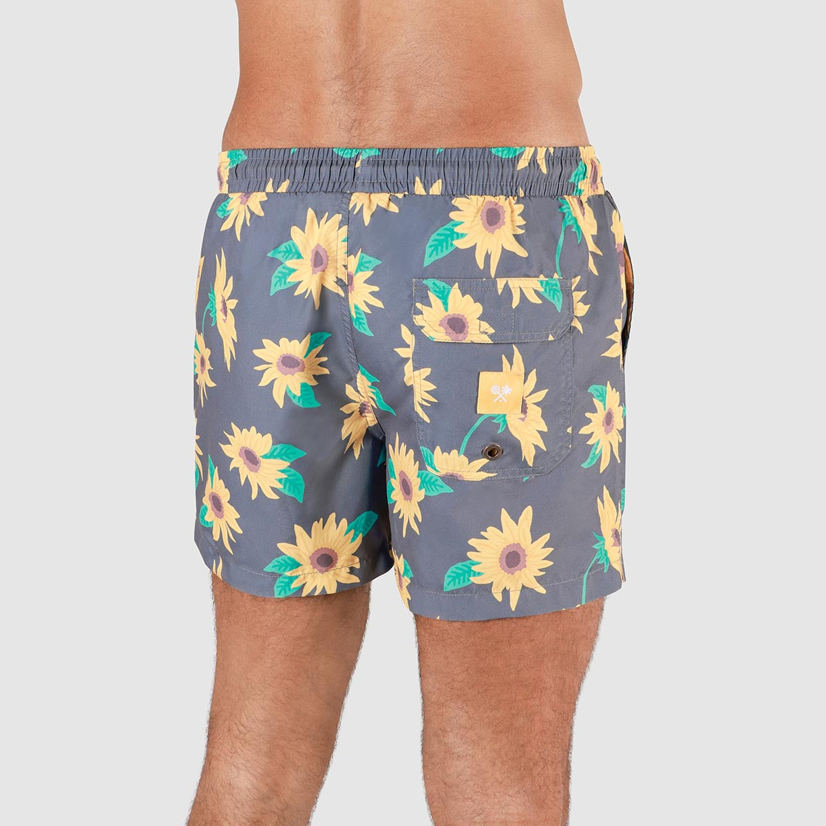 Sunny Boy Mens Swim Shorts in Charcoal