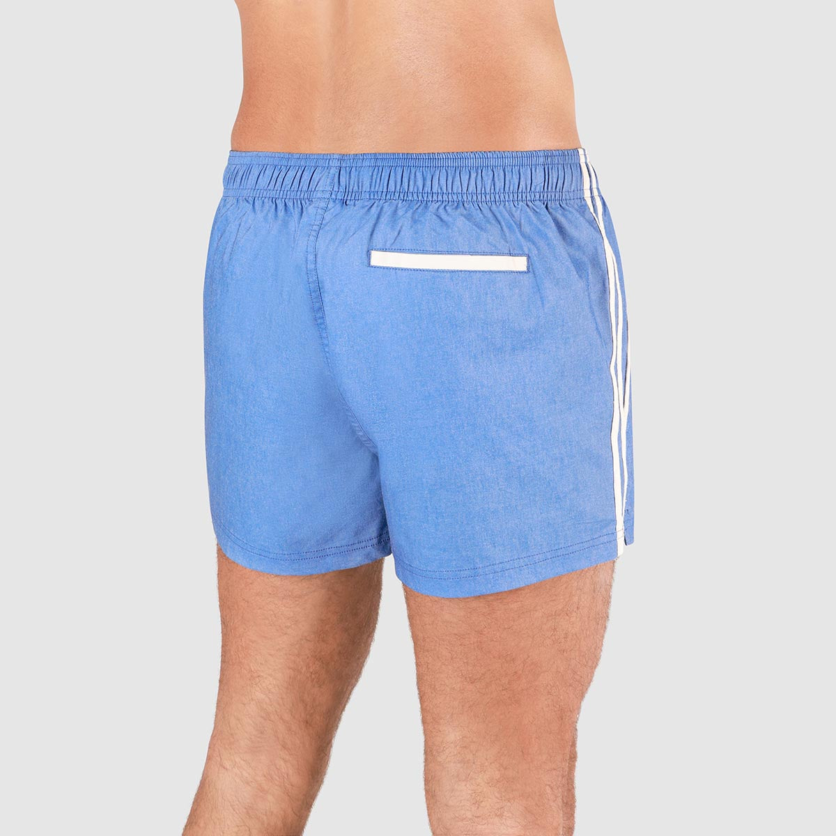 Skwosh Club Mens Shorties in Blue