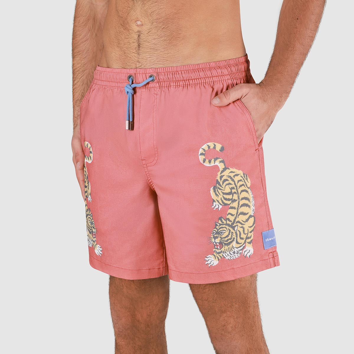 Easy Tiger Everyday Shorts in Burgundy