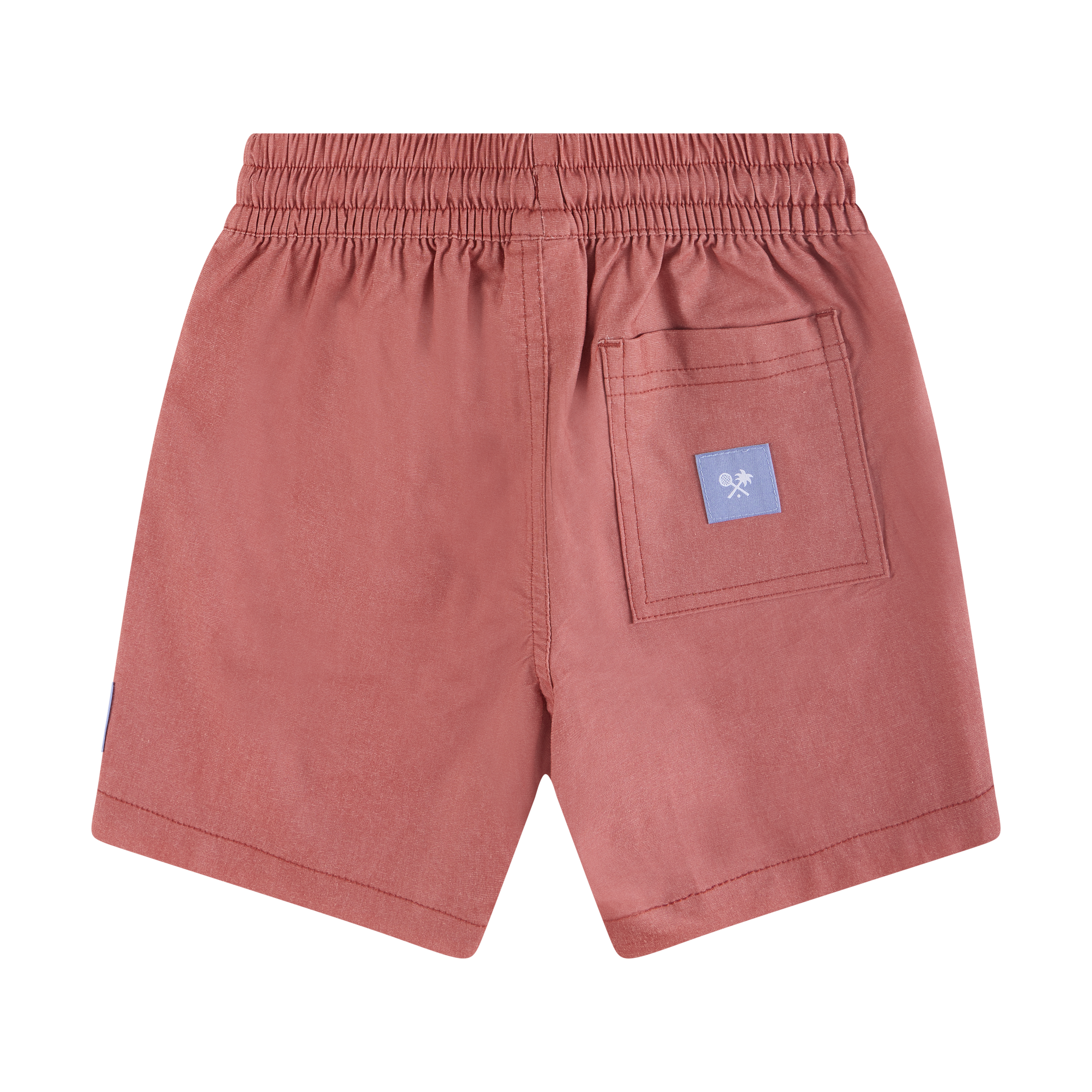 Easy Tiger Boys Everyday Shorts in Burgundy