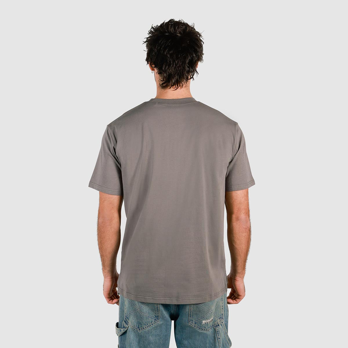 Yeah Nah Slang Tee in Charcoal