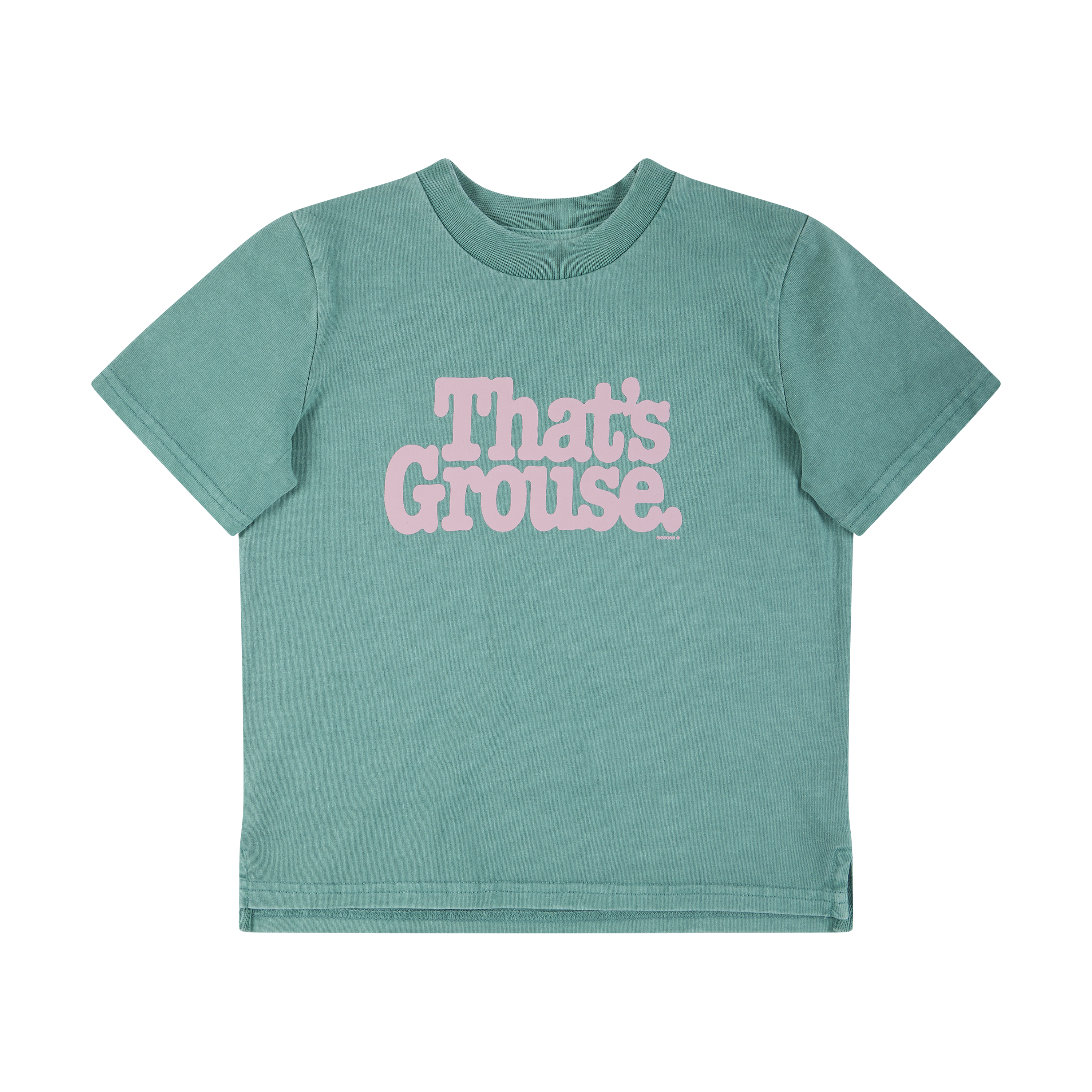 That's Grouse Kids Slang Tee in Green