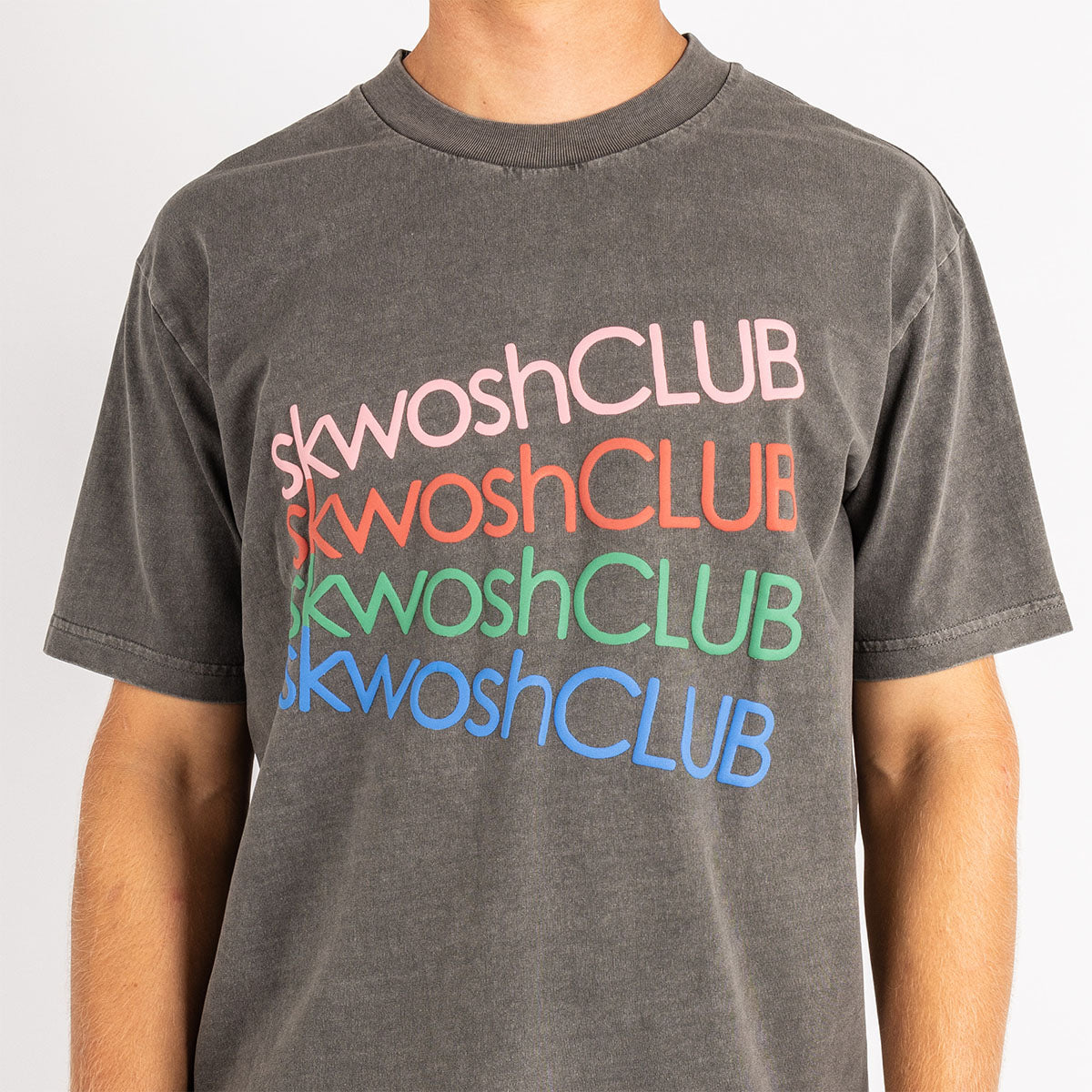 Quatro Regular Tee In Carbon