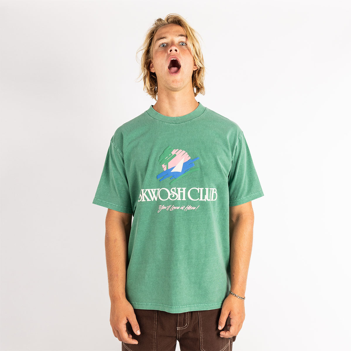 Set Sail Regular Tee In Green