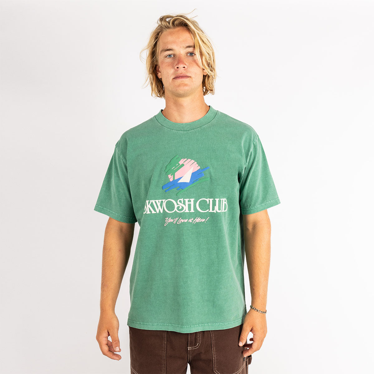 Set Sail Regular Tee In Green