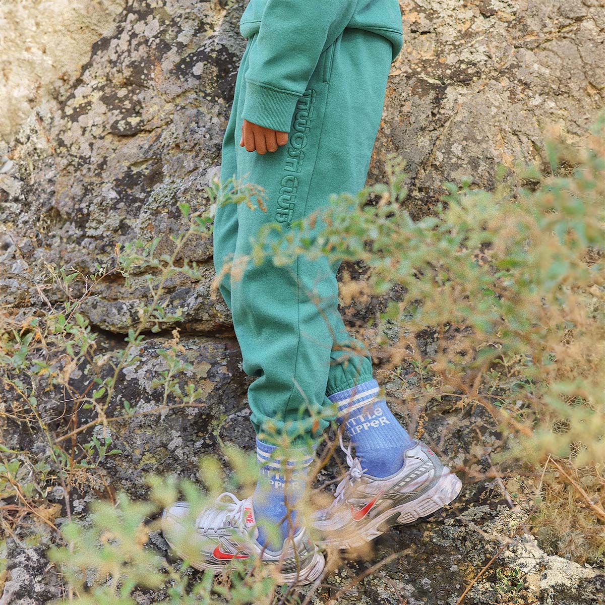 Kids Track Pant in Alpine