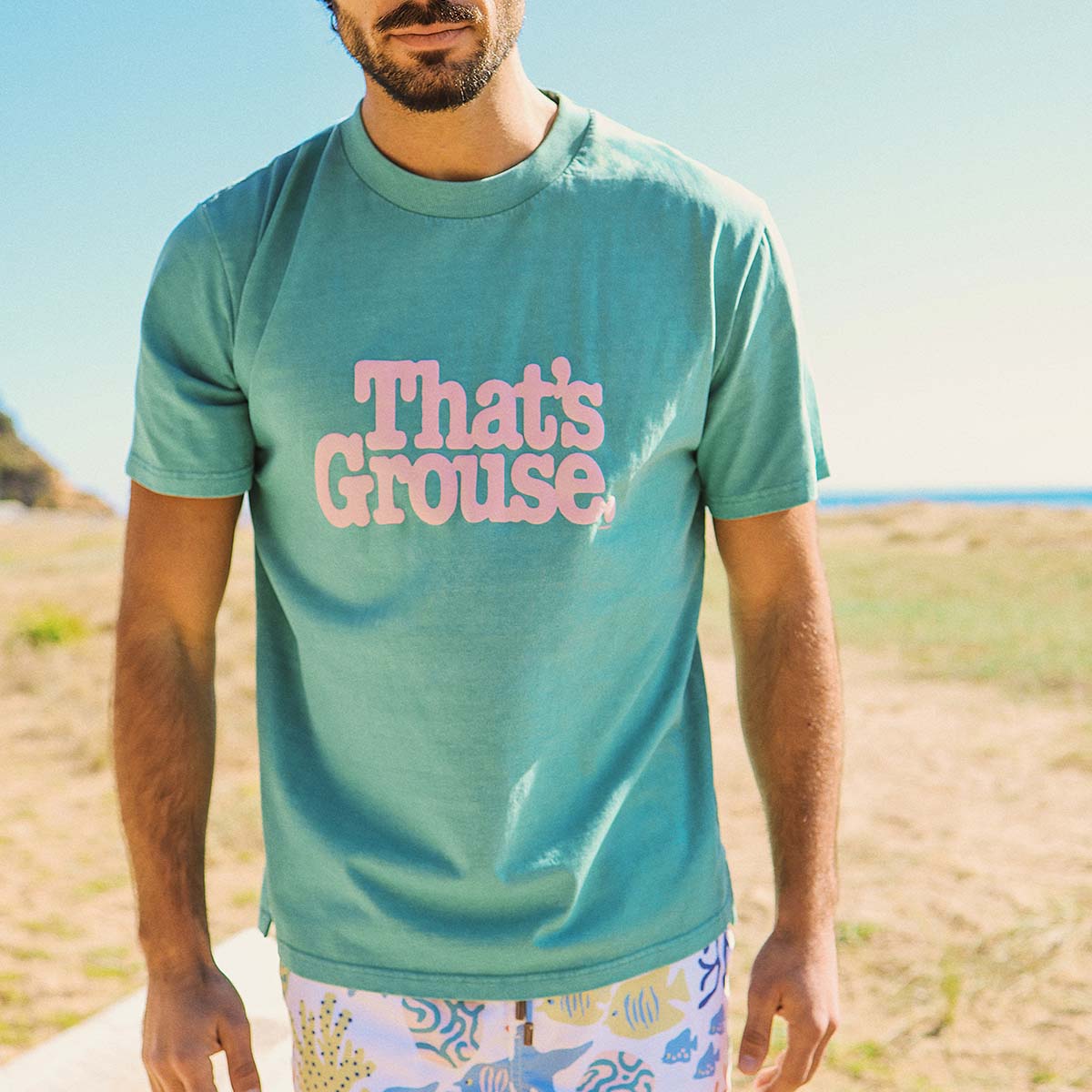 That's Grouse Slang Tee in Green