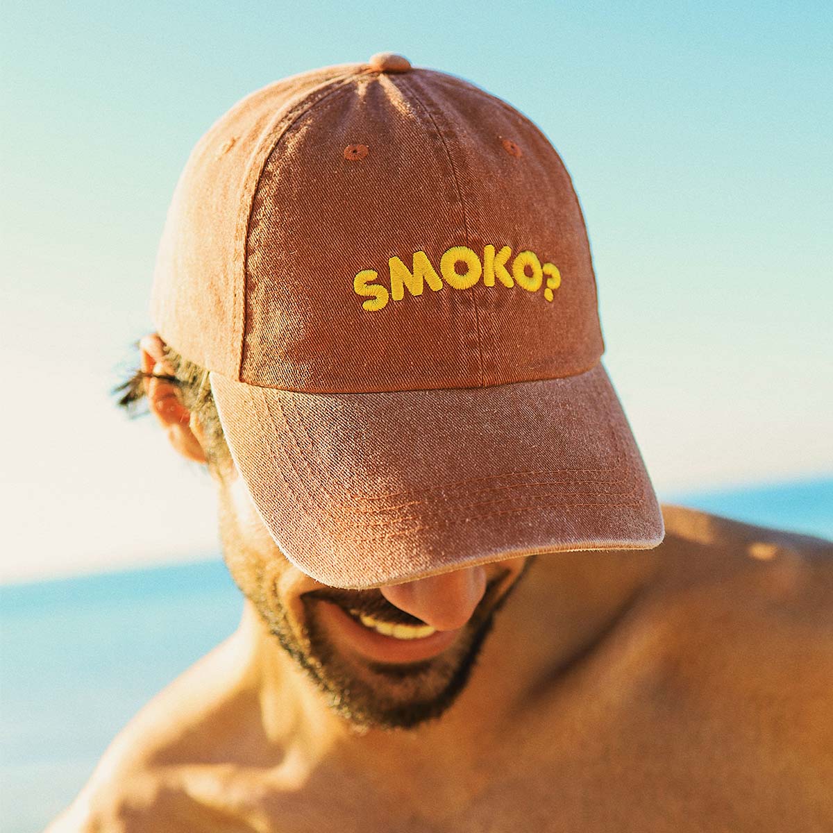 Smoko? Cotton Cap in Tabasco