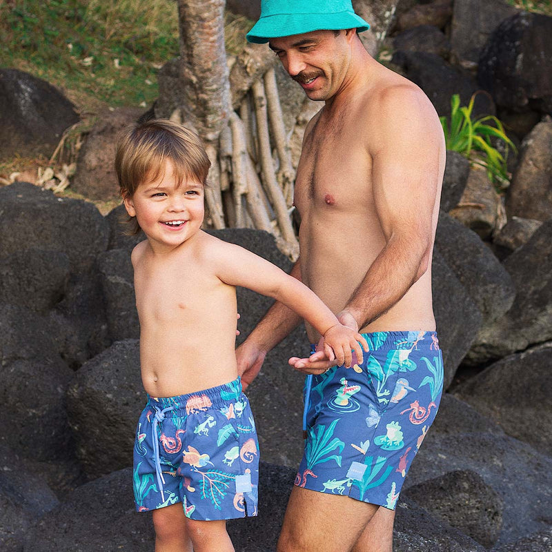 Daintree Rainforest 2.0 Swim Shorts Skwosh