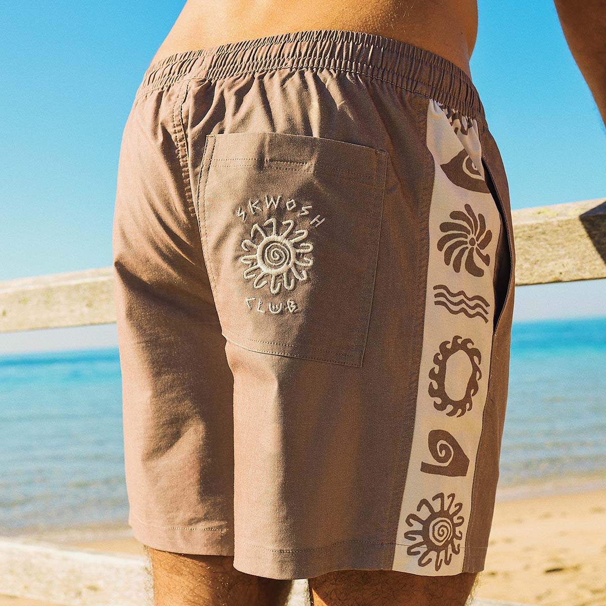 Spiced Mocha Everyday Shorts in Brown