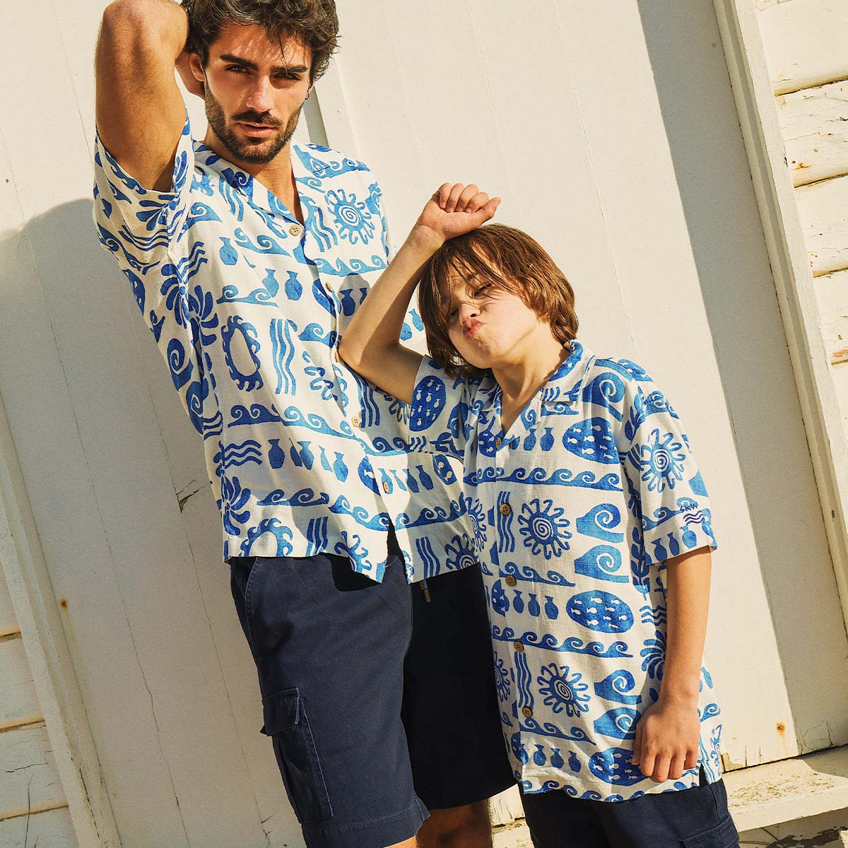 Greek Yoghurt Holiday Shirt in White