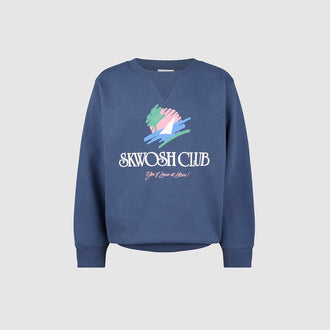 Kids Crew Neck Sweat in Navy