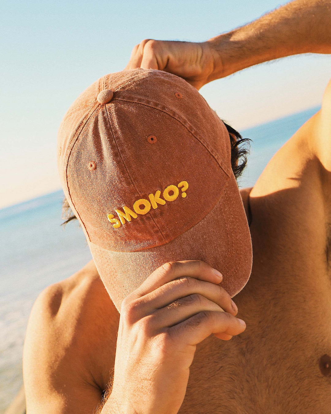 Smoko? Cotton Cap in Tabasco