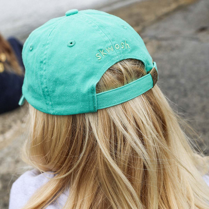 Happy Chappy Kids Cotton Cap in Green