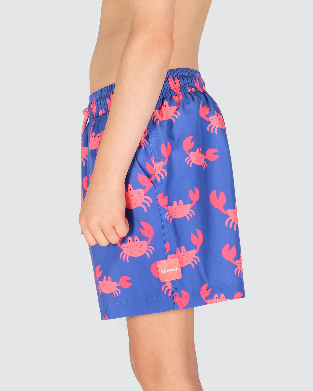 Mr. Pinchy Boys Swim Shorts in Royal Blue