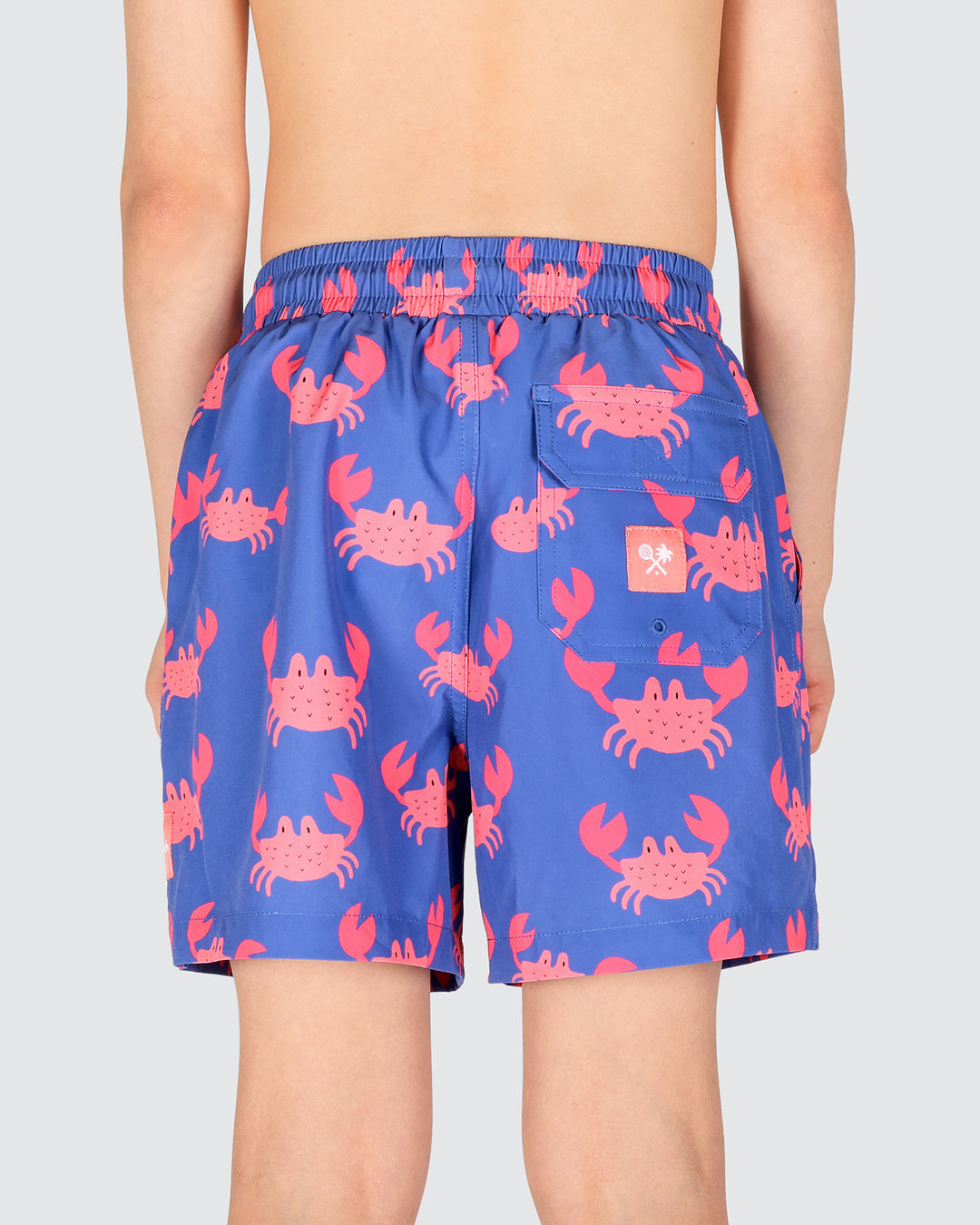 Mr. Pinchy Boys Swim Shorts in Royal Blue