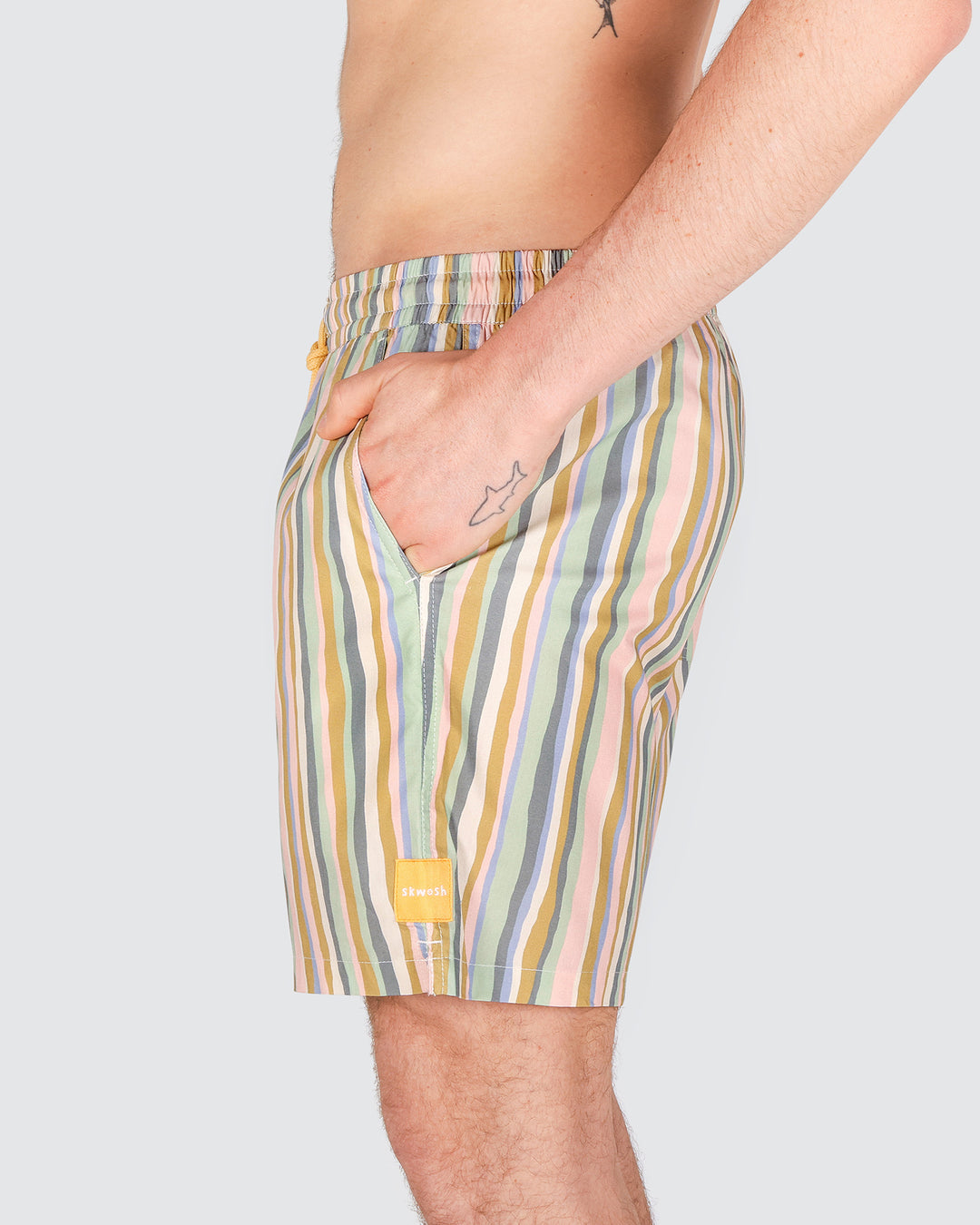 Clinkers Everyday Shorts in Multi Stripe