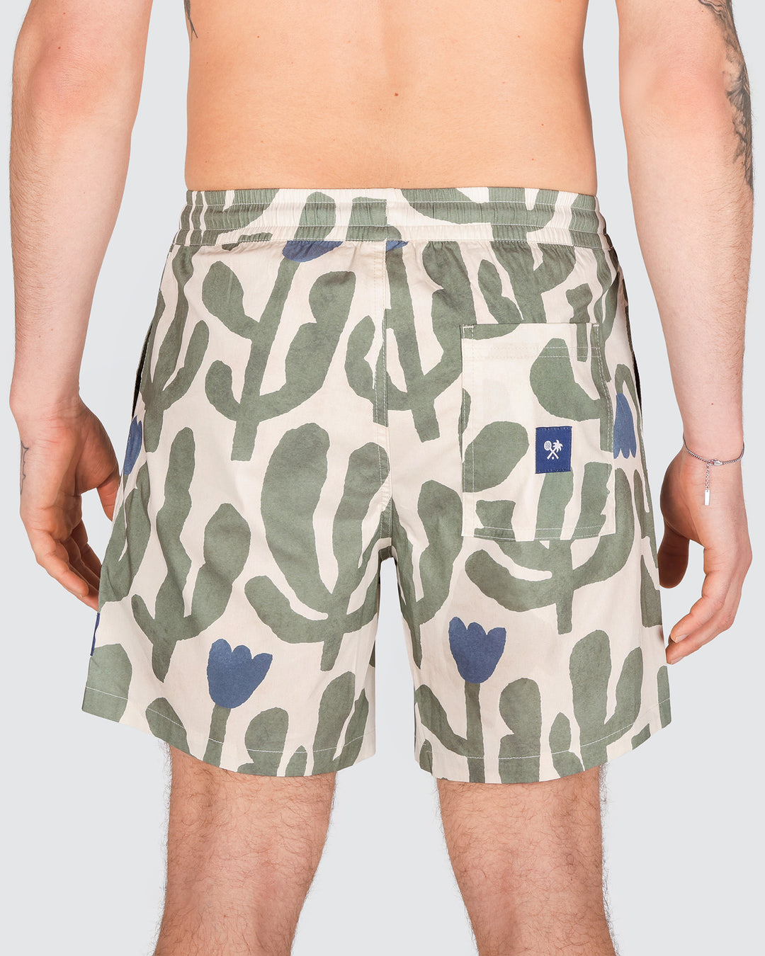 Pablo Prickles Everyday Shorts in Ecru