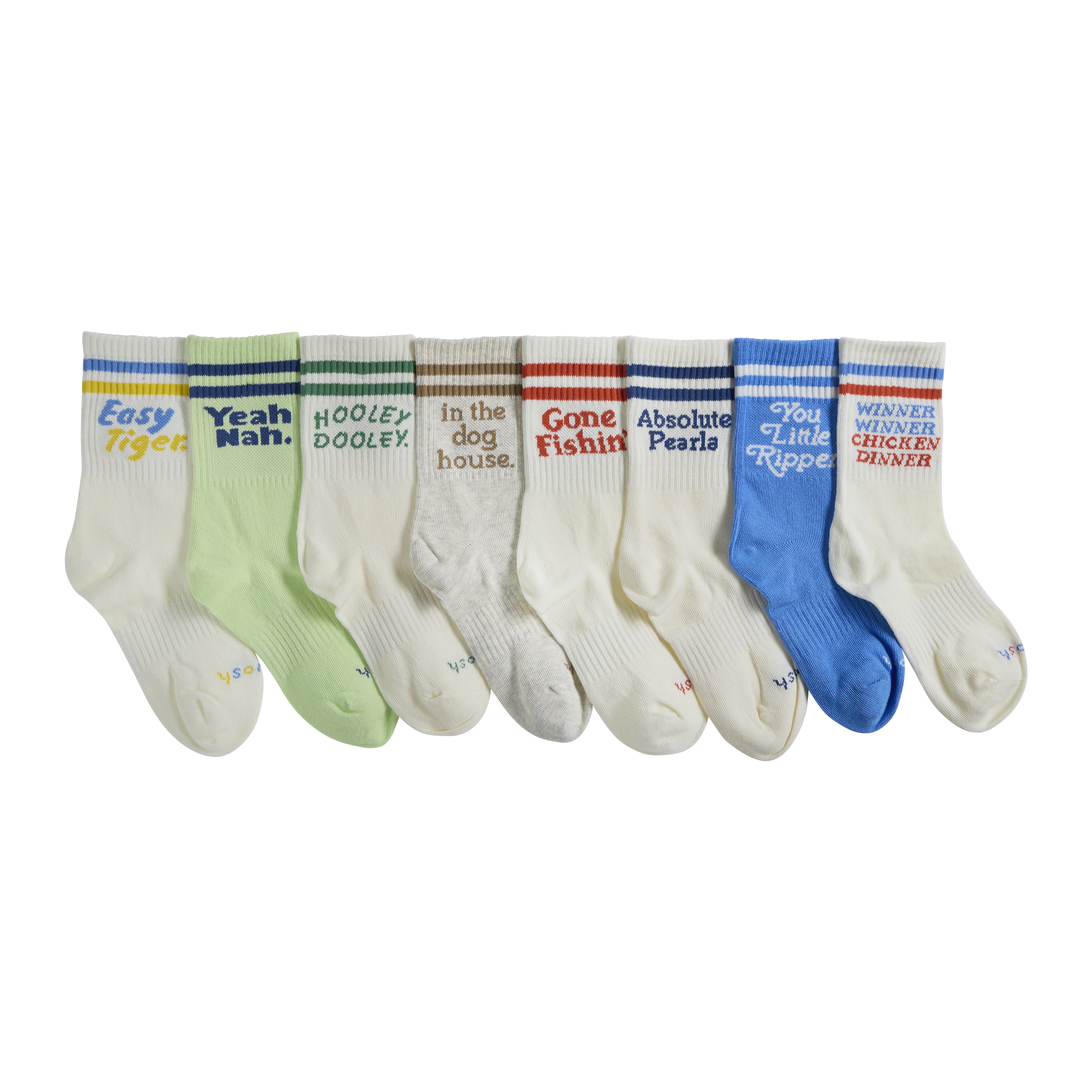 Easy Tiger Kids Socks in Multi Stripe