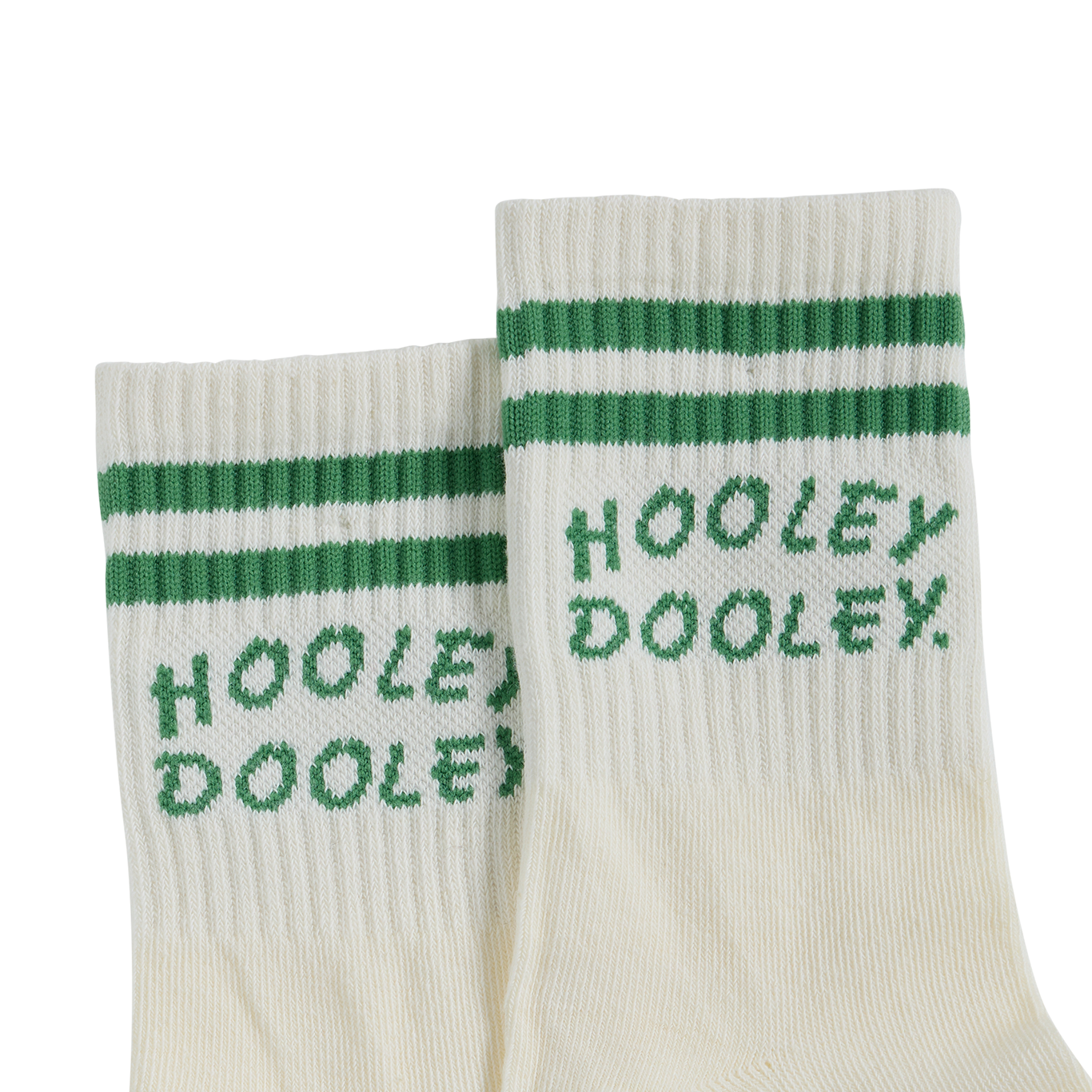 Hooley Dooley Kids Socks in Green Stripe