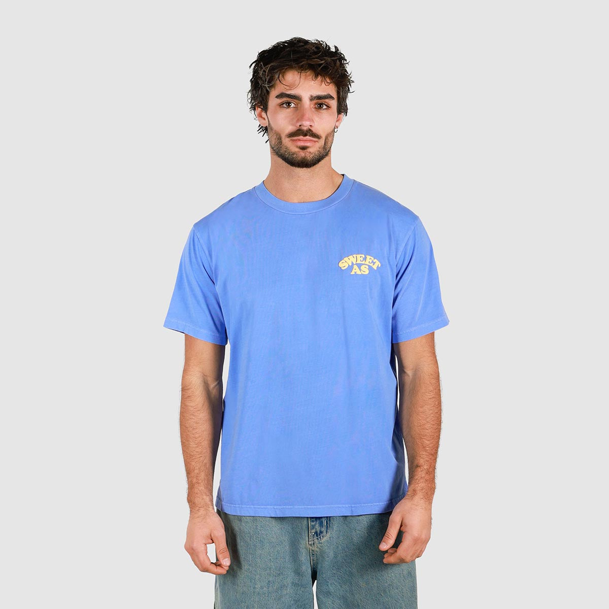 Sweet As Slang Tee in Blue