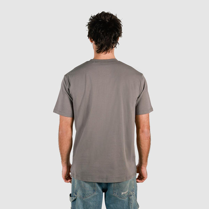 Yeah Nah Slang Tee in Charcoal