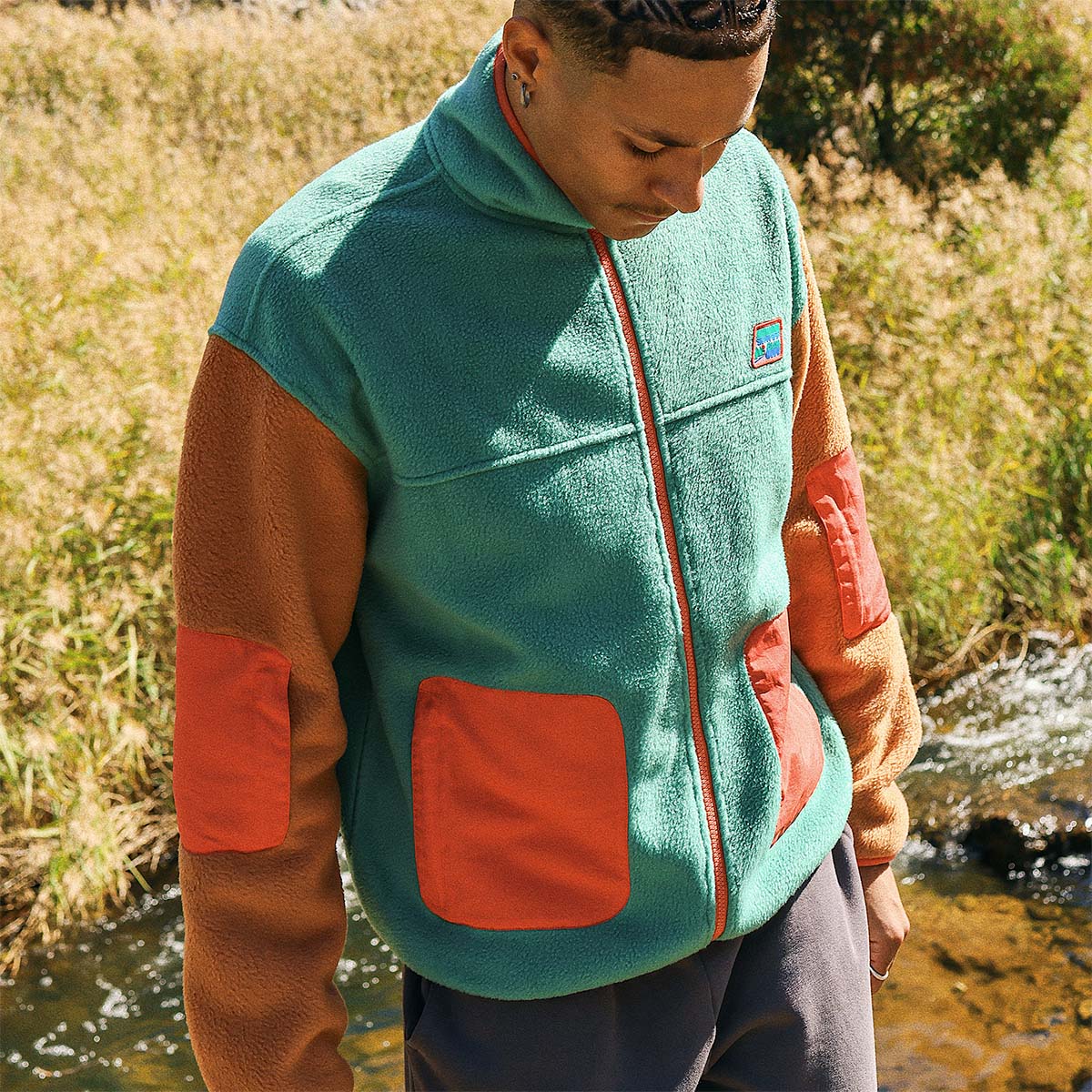Camper Polar Fleece Utility Jacket