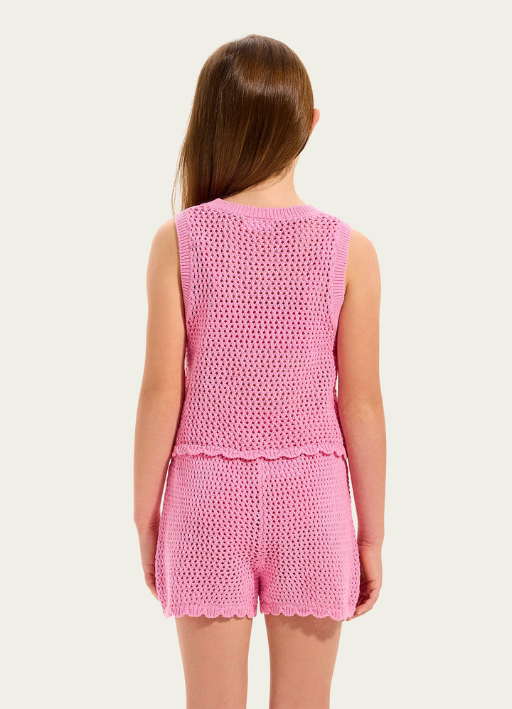 Knit Crochet Tank