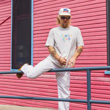 Skwosh Since 15 Regular Tee In Snow Marl