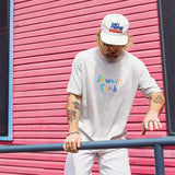 Skwosh Since 15 Regular Tee In Snow Marl