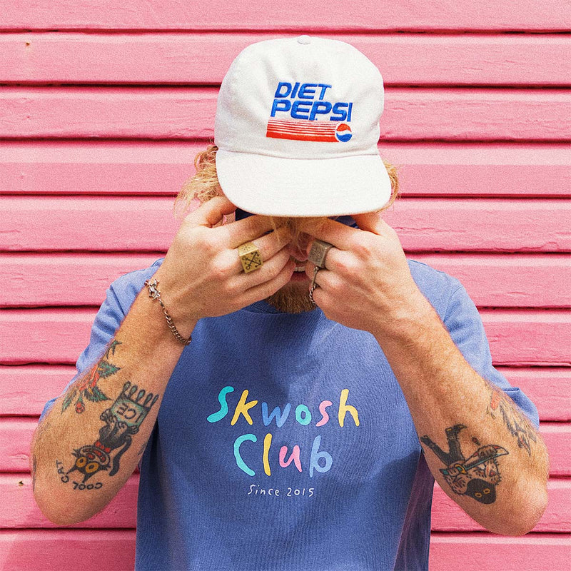 Skwosh Since 15 Regular Tee In Navy