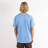 All Downhill Regular Tee In Dusty Blue