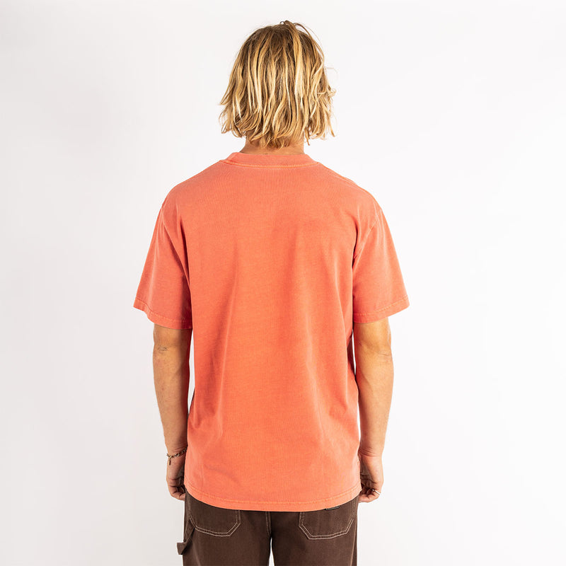Alpine Time Regular Tee In Red