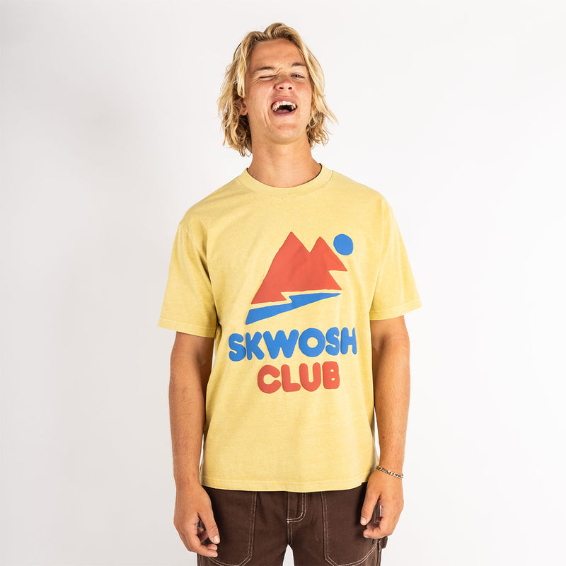 Chunky Mountain Regular Tee In Butter