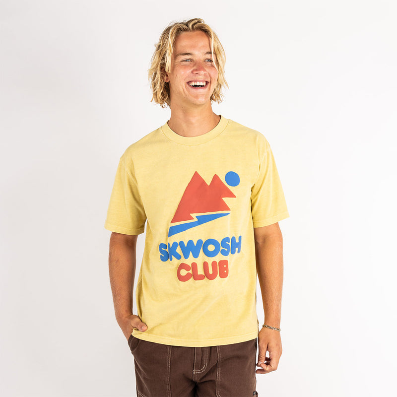 Chunky Mountain Regular Tee In Butter
