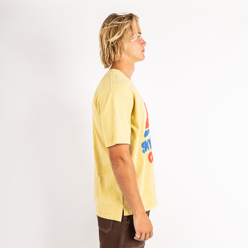 Chunky Mountain Regular Tee In Butter