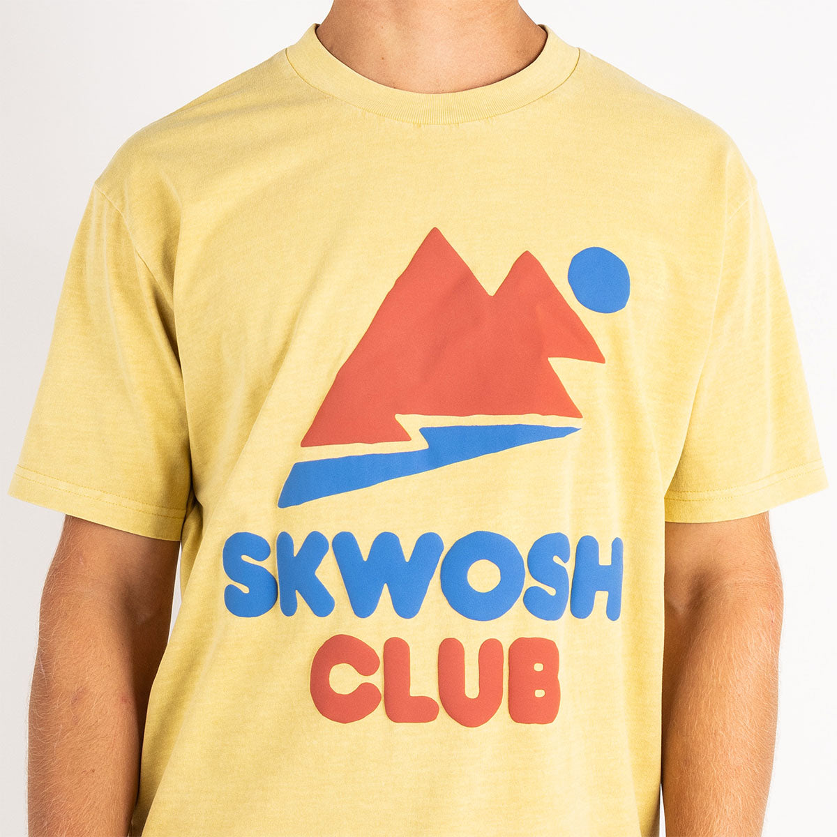 Chunky Mountain Regular Tee In Butter