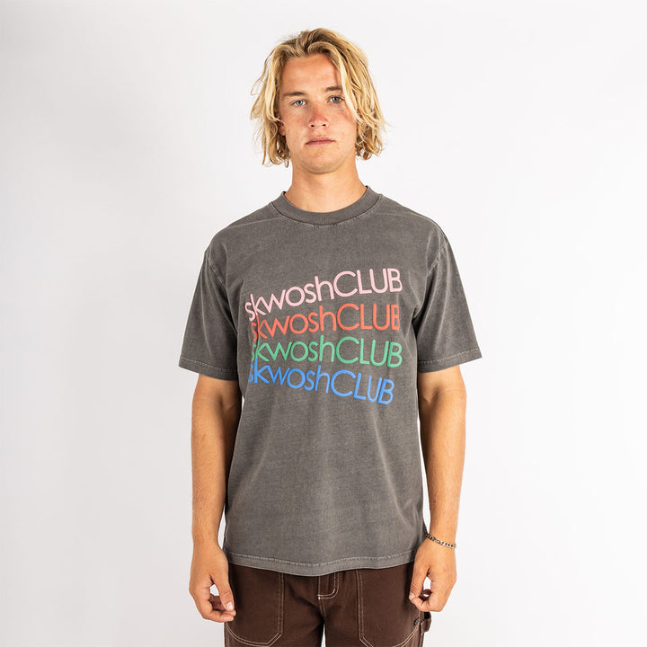 Quatro Regular Tee In Carbon