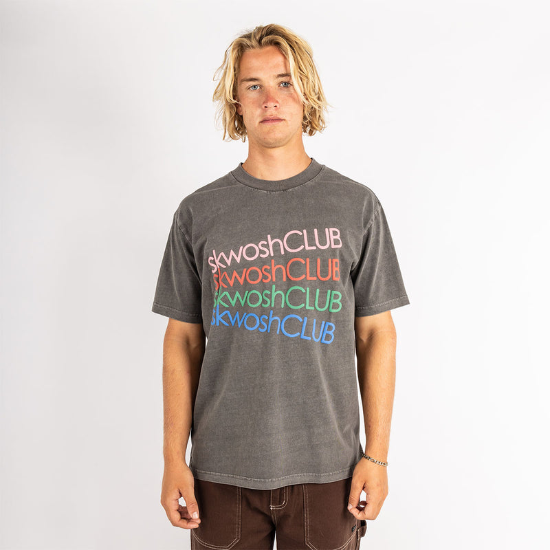 Quatro Regular Tee In Carbon