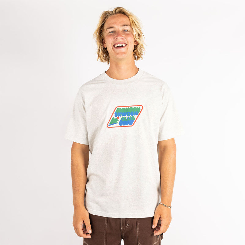 Rockies Regular Tee In Grey Marle