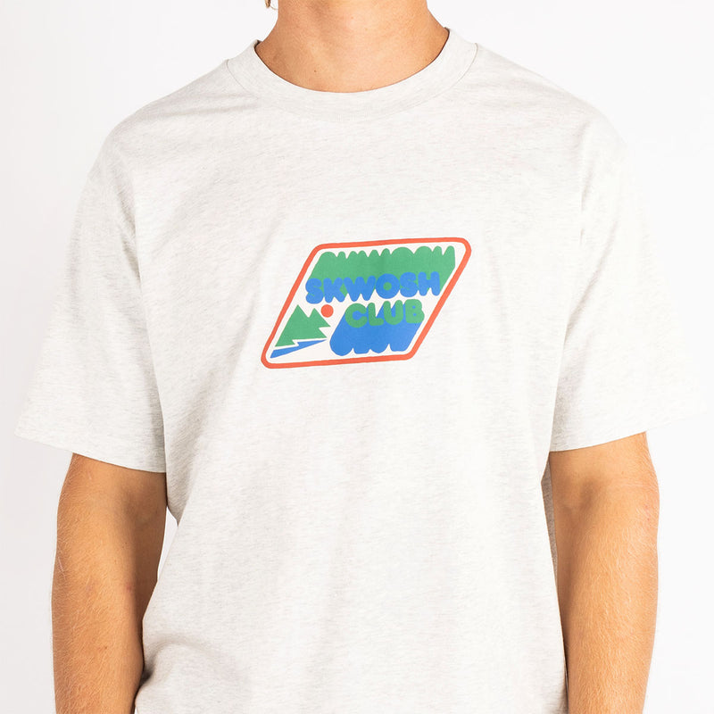 Rockies Regular Tee In Grey Marle