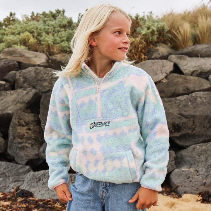 Chilladelphia Kids Polar Fleece Half Zip