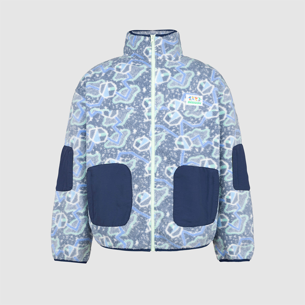 Saved By The Bell Polar Fleece Utility Jacket