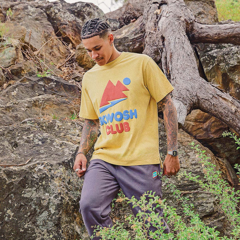 Chunky Mountain Regular Tee In Butter